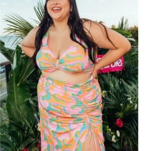 Colorful Skirt Barbie MuMu colab